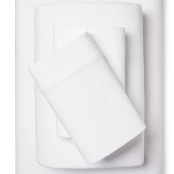 Solid White Jersey Sheet Set - Room Essentials - Picture 2 of 4